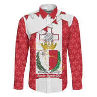Malta Republic Day Family Matching Off Shoulder Maxi Dress and Hawaiian Shirt Jum ir-Repubblika Maltese Cross - Wonder Print Shop