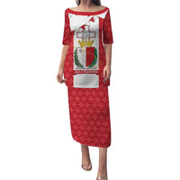 Malta Republic Day Family Matching Puletasi and Hawaiian Shirt Jum ir-Repubblika Maltese Cross - Wonder Print Shop