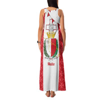 Malta Republic Day Family Matching Tank Maxi Dress and Hawaiian Shirt Jum ir-Repubblika Maltese Cross - Wonder Print Shop
