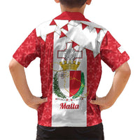 Malta Republic Day Kid Hawaiian Shirt Jum ir-Repubblika Maltese Cross - Wonder Print Shop