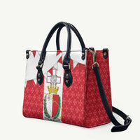 Malta Republic Day Leather Bag Jum ir-Repubblika Maltese Cross - Wonder Print Shop