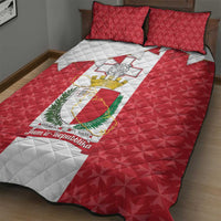 Malta Republic Day Quilt Bed Set Jum ir-Repubblika Maltese Cross - Wonder Print Shop