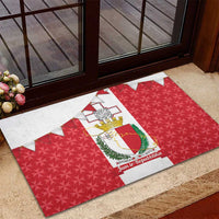 Malta Republic Day Rubber Doormat Jum ir-Repubblika Maltese Cross - Wonder Print Shop