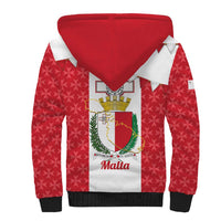 Malta Republic Day Sherpa Hoodie Jum ir-Repubblika Maltese Cross - Wonder Print Shop