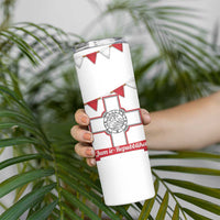 Malta Republic Day Skinny Tumbler Jum ir-Repubblika Maltese Cross - Wonder Print Shop