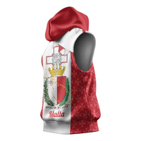 Malta Republic Day Sleeveless Hoodie Jum ir-Repubblika Maltese Cross - Wonder Print Shop