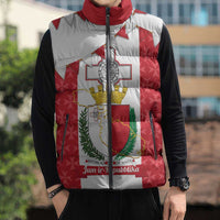 Malta Republic Day Sleeveless Puffer Jacket Jum ir-Repubblika Maltese Cross - Wonder Print Shop