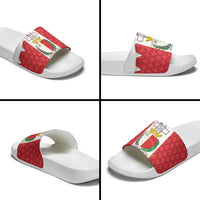 Malta Republic Day Slide Sandals Jum ir-Repubblika Maltese Cross - Wonder Print Shop