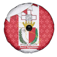 Malta Republic Day Spare Tire Cover Jum ir-Repubblika Maltese Cross - Wonder Print Shop