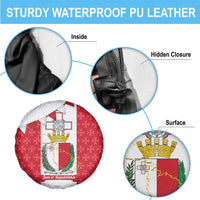 Malta Republic Day Spare Tire Cover Jum ir-Repubblika Maltese Cross - Wonder Print Shop