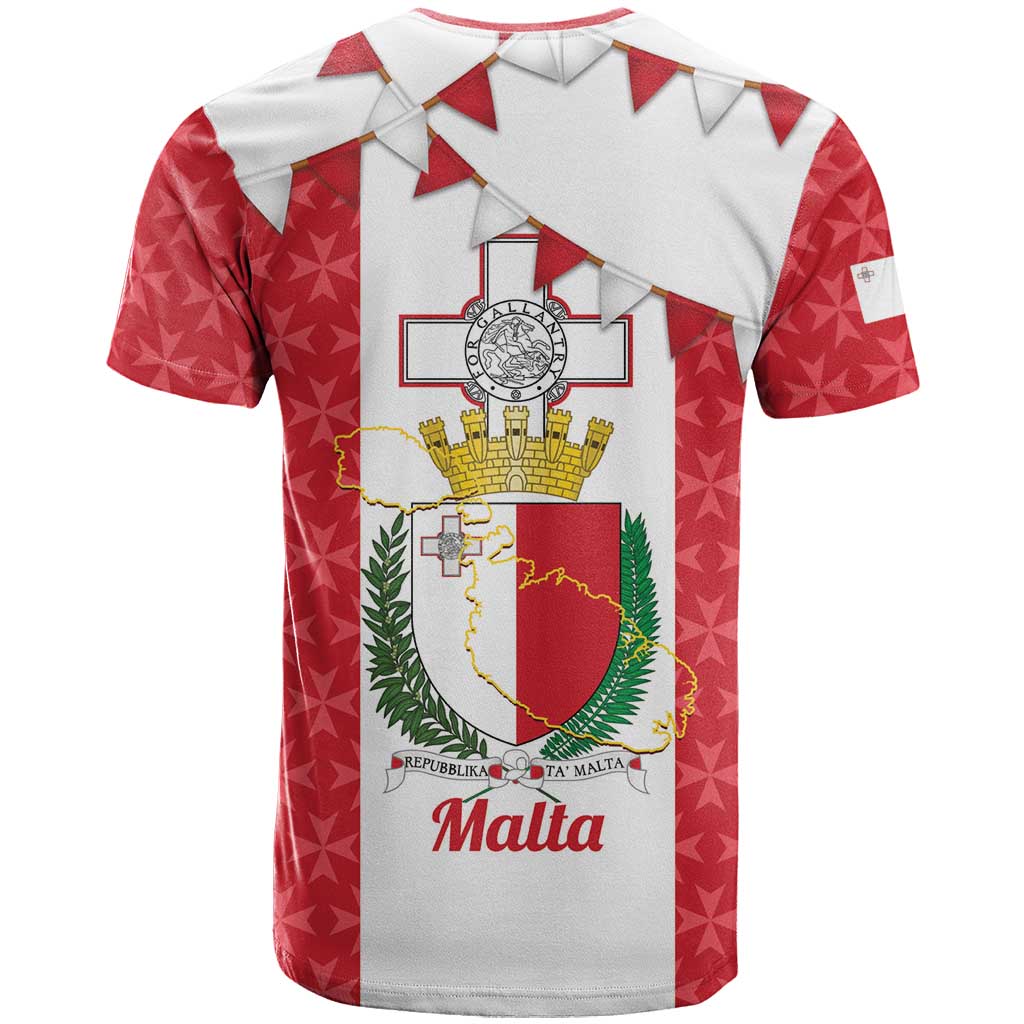 Malta Republic Day T Shirt Jum ir-Repubblika Maltese Cross - Wonder Print Shop