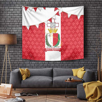 Malta Republic Day Tapestry Jum ir-Repubblika Maltese Cross - Wonder Print Shop