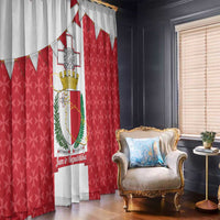 Malta Republic Day Window Curtain Jum ir-Repubblika Maltese Cross - Wonder Print Shop