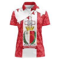 Malta Republic Day Women Polo Shirt Jum ir-Repubblika Maltese Cross - Wonder Print Shop