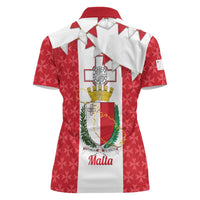 Malta Republic Day Women Polo Shirt Jum ir-Repubblika Maltese Cross - Wonder Print Shop