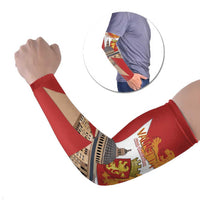 Valletta Malta Arm Sleeves Maltese Cross Citta Umilissima - Wonder Print Shop