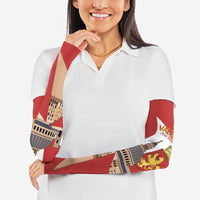 Valletta Malta Arm Sleeves Maltese Cross Citta Umilissima - Wonder Print Shop