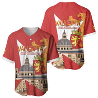 Valletta Malta Baseball Jersey Maltese Cross Citta Umilissima - Wonder Print Shop