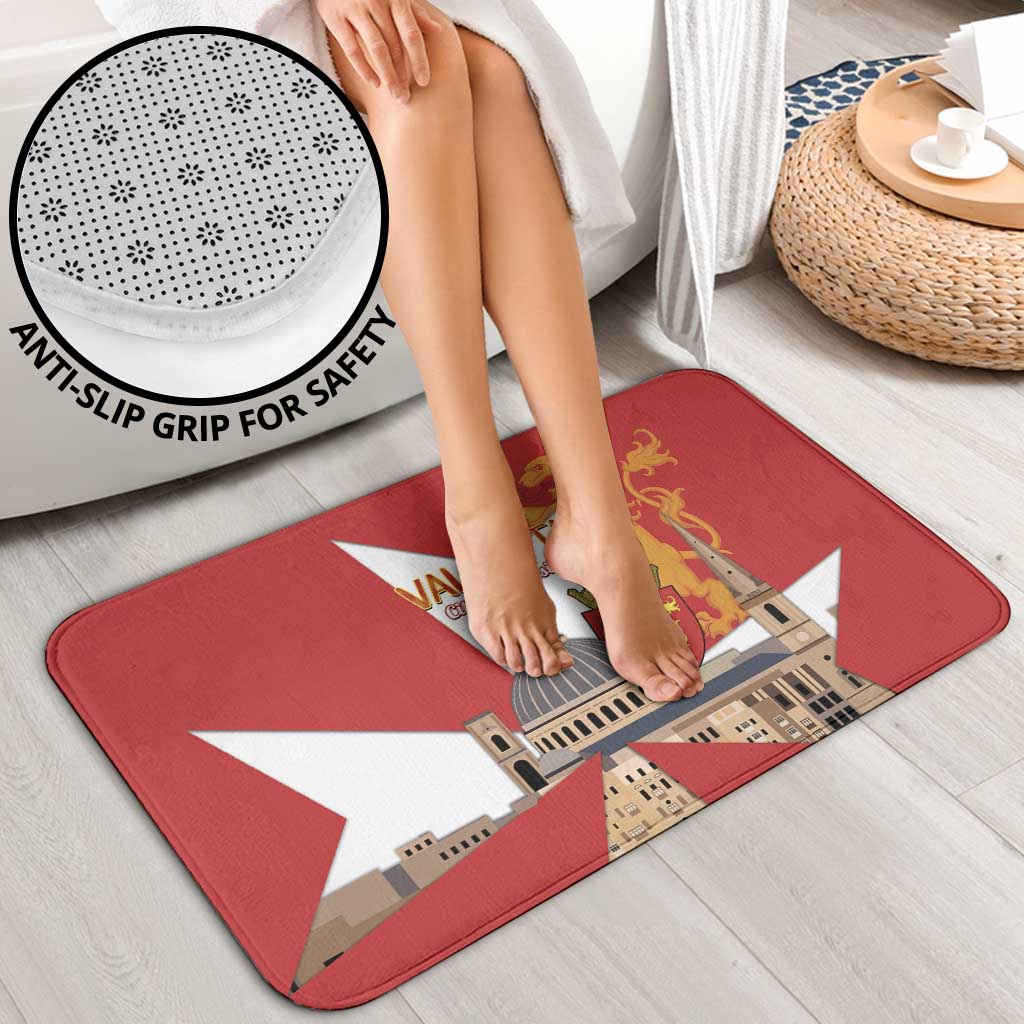 Valletta Malta Bathroom Set Maltese Cross Citta Umilissima - Wonder Print Shop