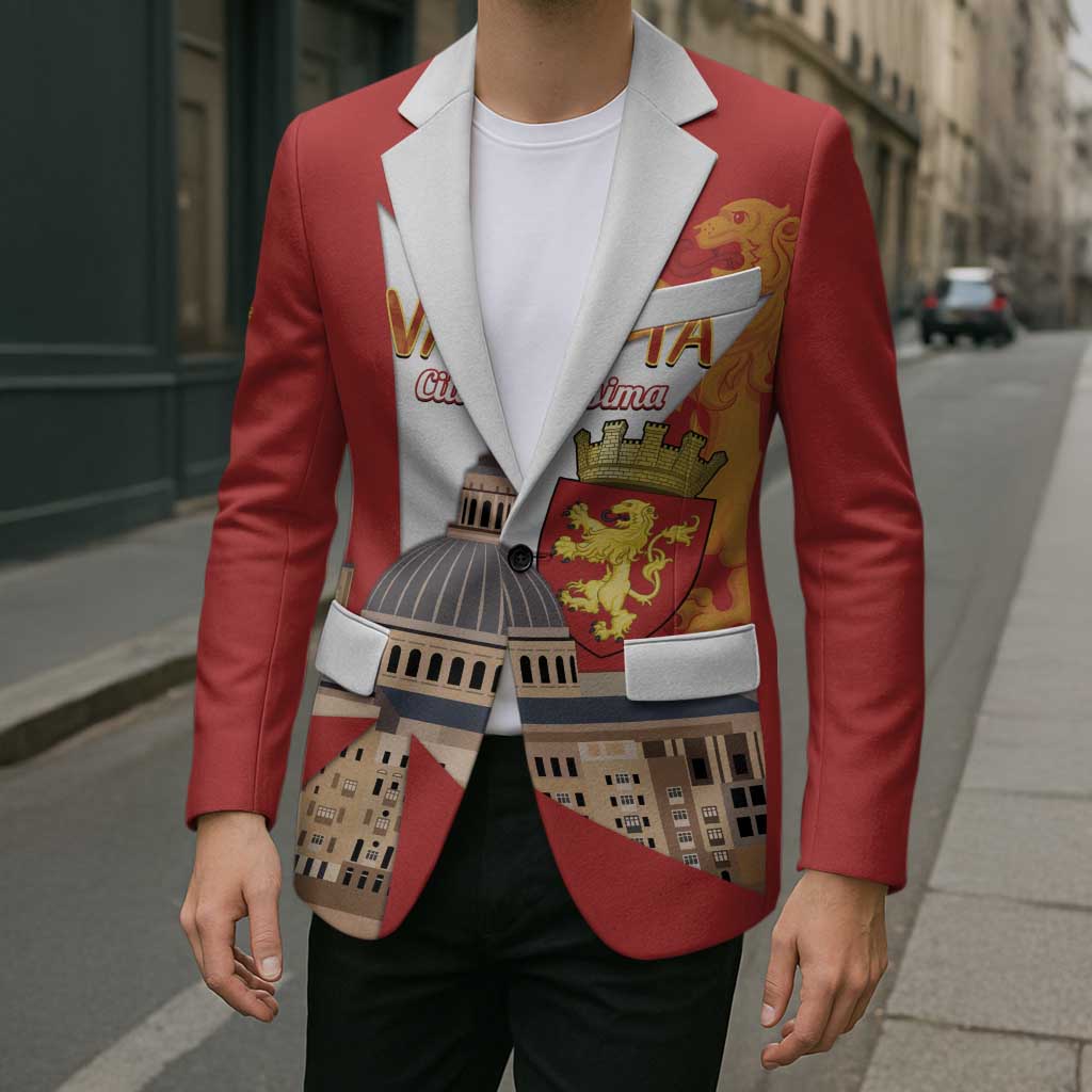 Valletta Malta Blazer Maltese Cross Citta Umilissima - Wonder Print Shop