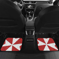 Valletta Malta Car Mats Maltese Cross Citta Umilissima - Wonder Print Shop