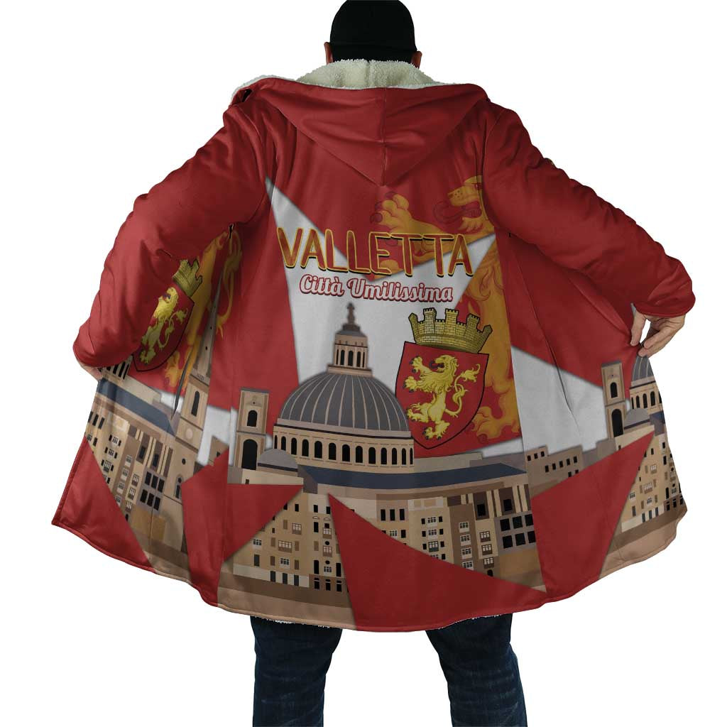Valletta Malta Cloak Maltese Cross Citta Umilissima - Wonder Print Shop