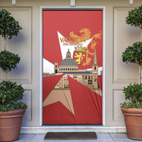 Valletta Malta Door Cover Maltese Cross Citta Umilissima - Wonder Print Shop