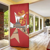 Valletta Malta Door Cover Maltese Cross Citta Umilissima - Wonder Print Shop