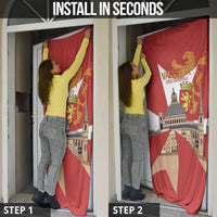 Valletta Malta Door Cover Maltese Cross Citta Umilissima - Wonder Print Shop