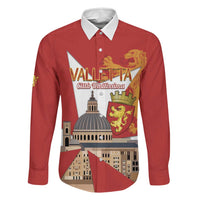 Valletta Malta Family Matching Off Shoulder Short Dress and Hawaiian Shirt Maltese Cross Citta Umilissima - Wonder Print Shop