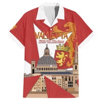 Valletta Malta Family Matching Summer Maxi Dress and Hawaiian Shirt Maltese Cross Citta Umilissima - Wonder Print Shop