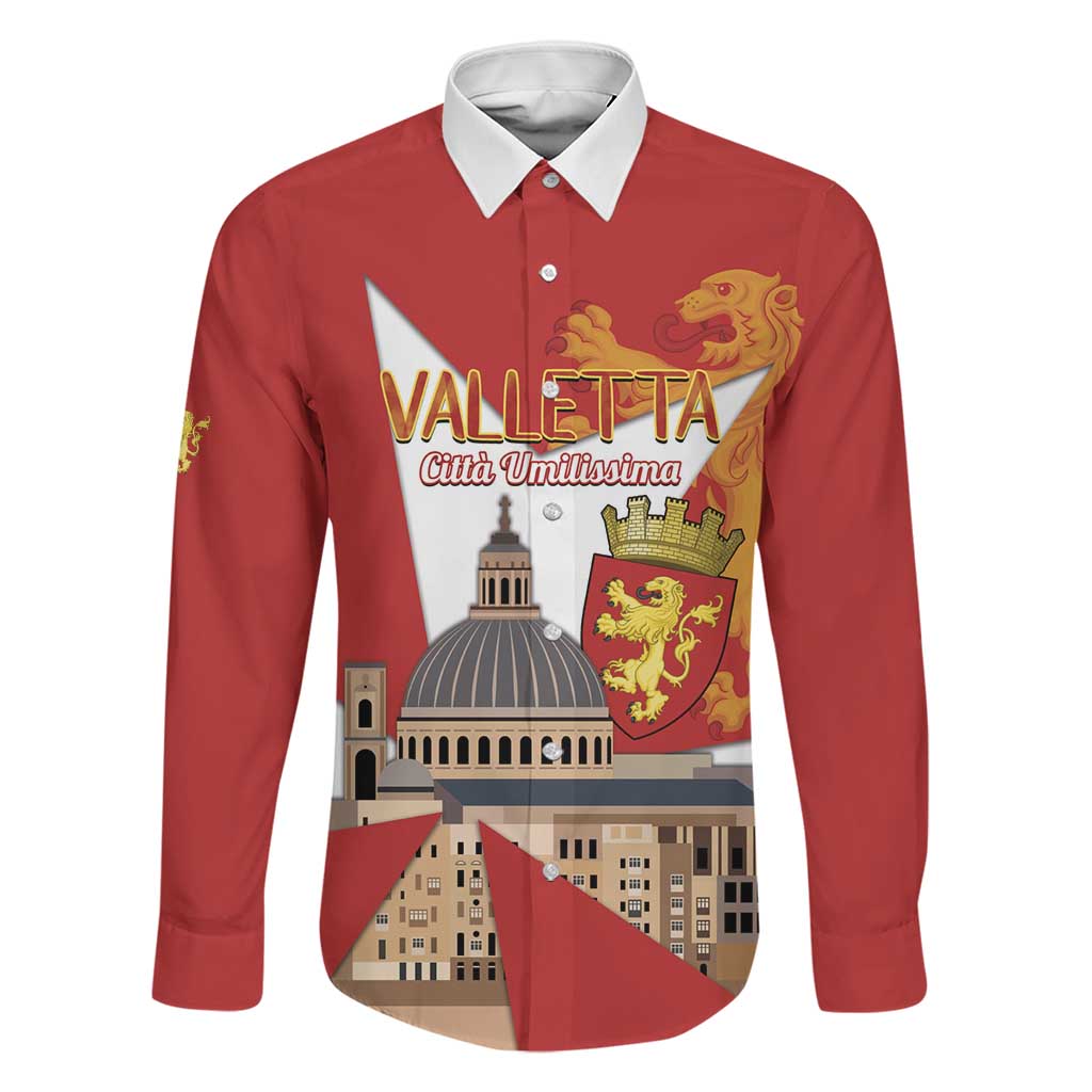 Valletta Malta Family Matching Tank Maxi Dress and Hawaiian Shirt Maltese Cross Citta Umilissima - Wonder Print Shop