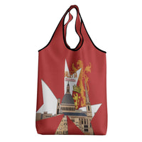 Valletta Malta Grocery Bag Maltese Cross Citta Umilissima - Wonder Print Shop