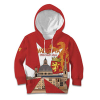 Valletta Malta Kid Hoodie Maltese Cross Citta Umilissima - Wonder Print Shop