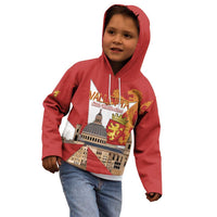 Valletta Malta Kid Hoodie Maltese Cross Citta Umilissima - Wonder Print Shop