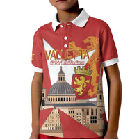 Valletta Malta Kid Polo Shirt Maltese Cross Citta Umilissima - Wonder Print Shop