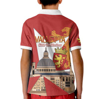 Valletta Malta Kid Polo Shirt Maltese Cross Citta Umilissima - Wonder Print Shop