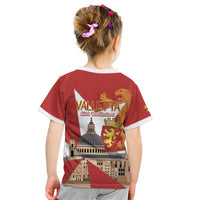 Valletta Malta Kid T Shirt Maltese Cross Citta Umilissima - Wonder Print Shop
