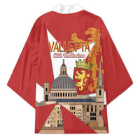 Valletta Malta Kimono Maltese Cross Citta Umilissima - Wonder Print Shop