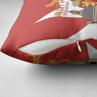 Valletta Malta Pillow Cover Maltese Cross Citta Umilissima - Wonder Print Shop