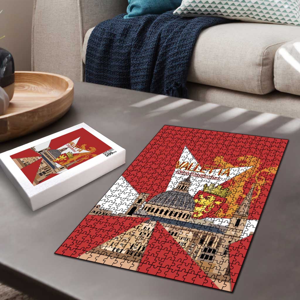 Valletta Malta Puzzle Maltese Cross Citta Umilissima - Wonder Print Shop
