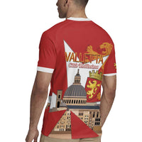 Valletta Malta Rugby Jersey Maltese Cross Citta Umilissima - Wonder Print Shop
