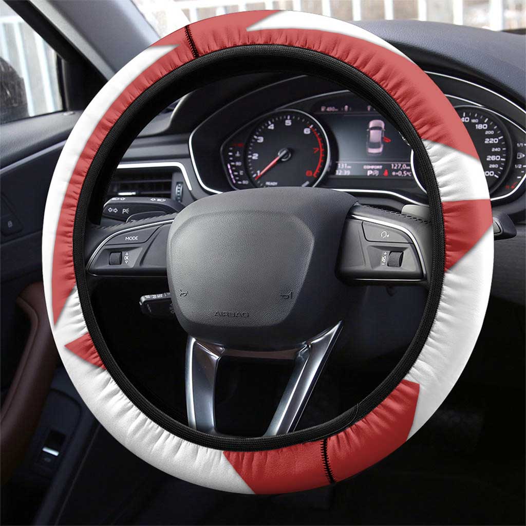 Valletta Malta Steering Wheel Cover Maltese Cross Citta Umilissima - Wonder Print Shop
