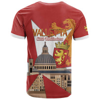 Valletta Malta T Shirt Maltese Cross Citta Umilissima - Wonder Print Shop