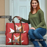 Valletta Malta Travel Bag Maltese Cross Citta Umilissima - Wonder Print Shop