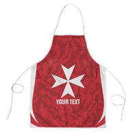 Malta Football Custom Apron Come One Reds - Wonder Print Shop
