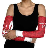 Malta Football Custom Arm Sleeves Come One Reds - Wonder Print Shop