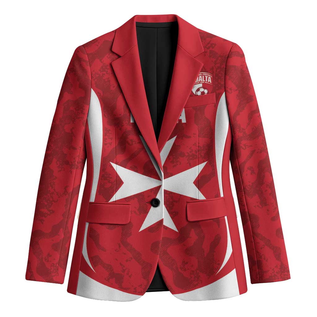 Malta Football Custom Blazer Come One Reds - Wonder Print Shop