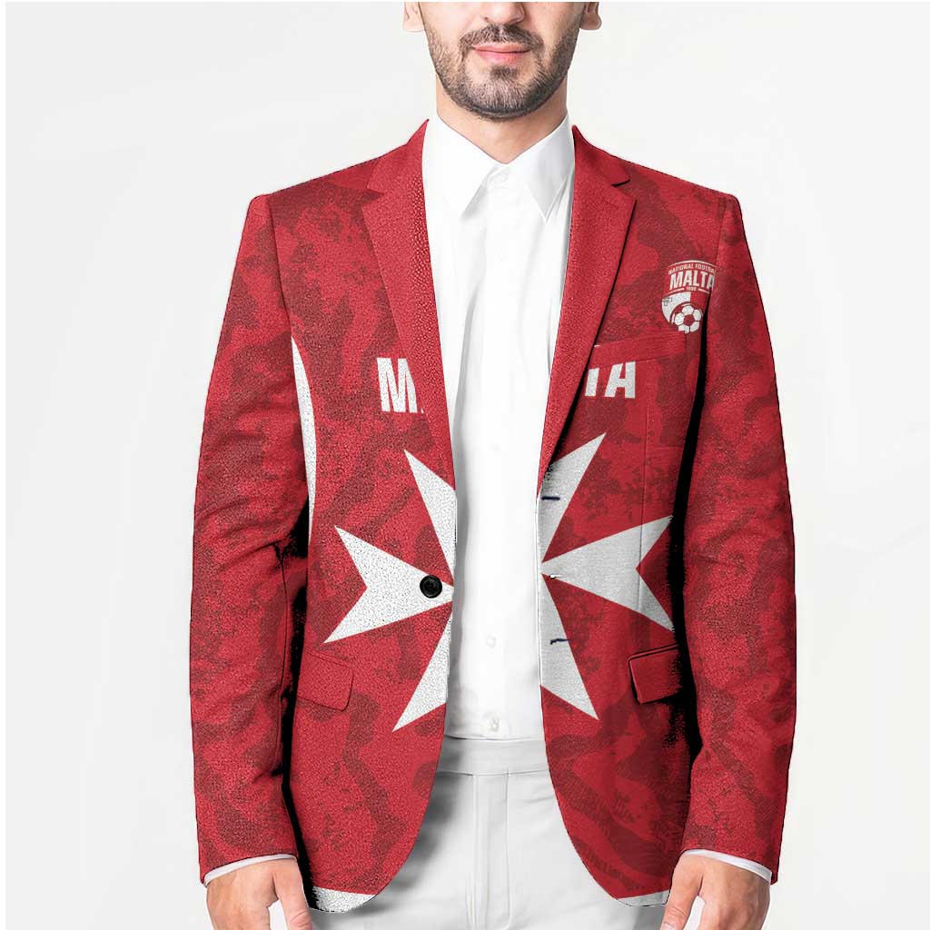 Malta Football Custom Blazer Come One Reds - Wonder Print Shop