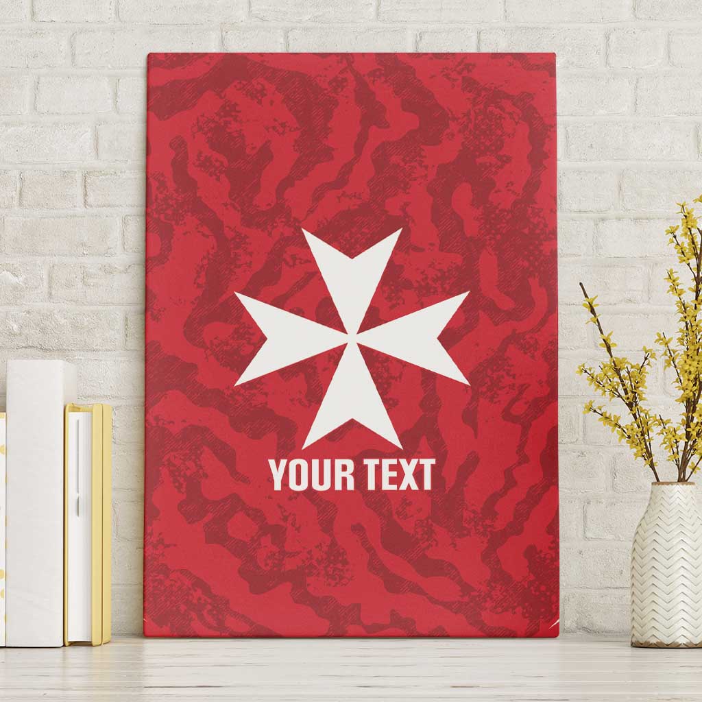 Malta Football Custom Canvas Wall Art Come One Reds - Wonder Print Shop